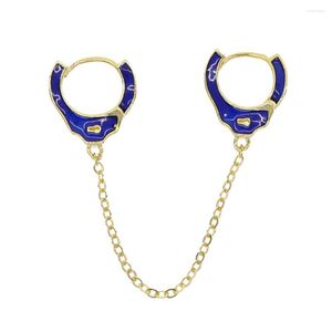 Серьги для обруча модные золотые наручники с серьгами для женщин для женщин свадебная обручальная вечерин