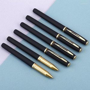 5pcs/lot 1.0 Mm Gel Pen Large Capacity Thick Office Business Signature For Writing School Supply Cute Stationery
