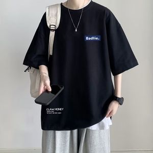 2023 Summer Men's T-shirt Loose Large T-shirt Fashion Top Men's Casual Shirt Men's Fashion Short Sleeve