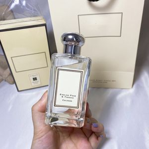 EPACK Profumo 100 ml Lime Basilico Mandarino Campanula selvatica Sale marino Pera inglese Fragranza Uomo Donna Profumo 3,4 once Odore a lunga durata Londra