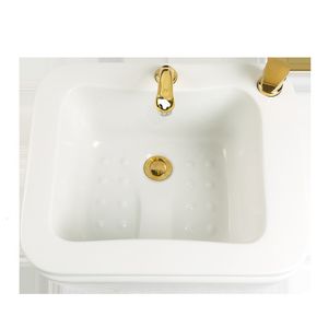 Foot Care Luxury Bath Basin for Soaking Feet Pedicure Spa Acrylic Bucket with Shower and Faucet feeting Soak Tub 230606