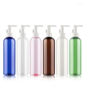 収納ボトル容量250ml 20pcs/lot Factory卸売ネジポンプローションボトル特別梱包