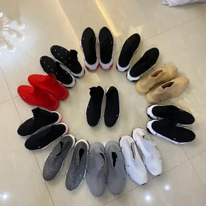 Balenciagas 디자이너 양말 신발 트리플 흑백 발렌시아 가스 신발 빨간 베이지 색 운동화 양말 트레이너 남성 여성 니트 부츠 발목 부츠 Balencaiga