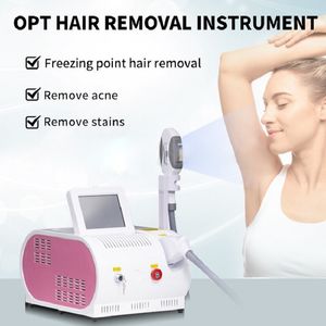 Tragbare IPL OPT Haar Entfernung Maschine Professionelle E-licht Drei Farben Permanent Haar Entfernung Spa Haushalt Laser Epilierer