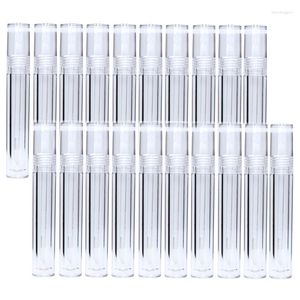 Storage Bottles 10 Pack Lip Gloss Tubes Empty Containers Clear Plastic Refillable Bottle Container With Brush Wand