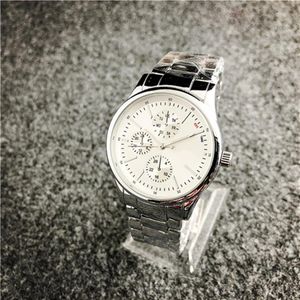 novo relógio masculino branco clássico fashion orologio di lusso liga de aço inoxidável relógio masculino dourado 2866