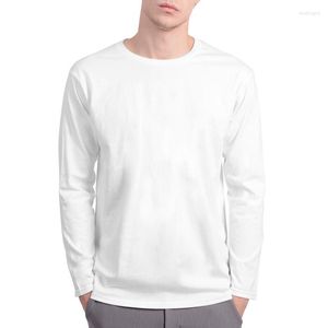 Abiti da uomo A2007 Mrmt Merk Nieuwe Katoen Mannen Met Lange Mouwen T-shirt Pure Kleur T-shirt O-hals Uomo Top Tees Voor