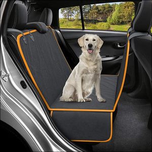 ペン犬の後部座席カバー保護器の防水スクラッチスリップ車と犬の後部座席保護のためのSUVのアンチスリップと汚れを防ぐ