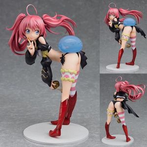 Action Toy Figures 100% Original Regarding My Rebirth and Becoming A Slime Milim Nava 17 PVC Figure Anime Model Toys Collection Doll Gift 230605