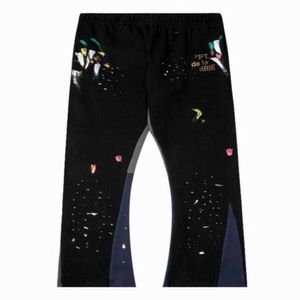 Męskie spodnie designerskie spodnie dresowe męskie joggery plamki druk damski para luźne spodnie rozmiar 28