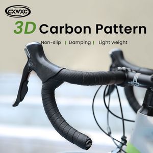 自転車ハンドルコンポーネントCXWXC自転車速度ハンドルバーテープロードアンチスリップグリップMTB通気性ソフト固定ラップベルトサイクリングアクセサリー230607