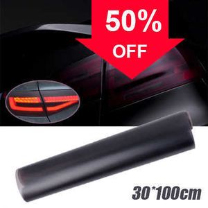 Auto 30x100cm Car Light Matte Black Tinting Film Moda Faro Fanale posteriore Styling Adesivi Decalcomanie per BMW X1 X3 X5 X6