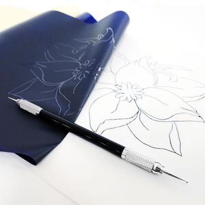 Machine 8 stylo à tête sphérique pour l'écriture de pochoir de tatouage ne casse pas le papier et pas besoin de dessiner très fort également utilisé pour l'esprit de transfert thermique