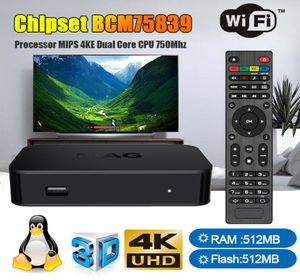 MAG 322ビルドインWiFiセットトップボックスマルチメディアプレーヤーインターネットレシーバーサポートHEVC H256 LAN PK Android Smart TV Box5634474