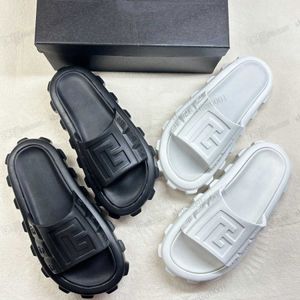 2023 Diseñador para hombre zapatillas ari rubbe planas EVA mulas diapositivas blanco negro playa sandalias pisos zapatos de mujer chanclas plataforma verano moda zapatilla sl B7h9 #