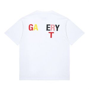 Yaz Tide Erkek ve Kadın Tee Tasarımcısı Lüks T-Shirt Marka Tişört Giyim Sprey Mektubu Kısa Kollu Bahar Yüksek Kaliteli T Shirt