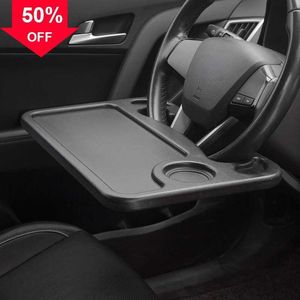 Neue Auto Tisch Halter Lenkrad Auto Laptop Computer Schreibtisch Halterung Ständer Tisch Essen Arbeit Warenkorb Trinken Lebensmittel Kaffee Waren halter Tablett