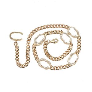 19Style Designer di lusso Collane con ciondolo a doppia lettera Placcato oro 18 carati Crysatl Perla Collana con strass per le donne Accessori per gioielli per la festa nuziale C6