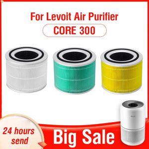 Delar PM2.5 HEPA -filter för Levoit Air Purifier Core 300 Levoit Aktivt kolfilterkärna 300 Levoit Air Purifier Filter Core 300