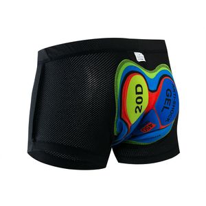 Pantaloncini da ciclismo Fualrny Intimo da ciclismo Mountain MTB Pantaloncini da ciclismo da bicicletta Equitazione Bike Sport Intimo Collant a compressione Pantaloncini 19D Imbottito 230606