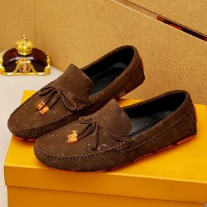 Luxury brand summer men's casual shoes leather fashion moccasins comfortable and breathable driving boat shoes G1 Italian men's shoes casual shoes.
