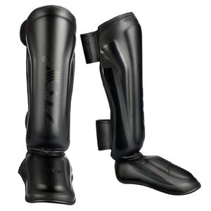 Broń ochronne Ztty Grustsze bokserki Głowność Pu Protection Leggs Protection Sprzęt Martiale Arts Muay thai noga taekwondo kostki 230606