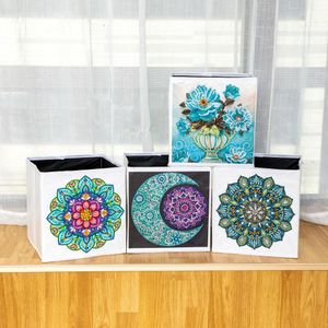 Stitch DIY Diamond Painting Storage Box Special Shaped Diamond Mosaic Household Items For Bedroom Cross Stitch Embroidery Diamond Art