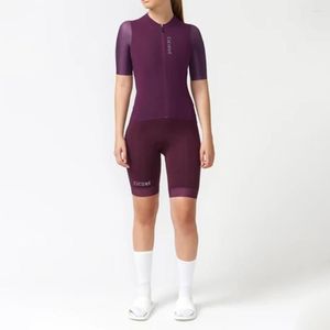 Conjuntos de corrida Coconut Summer Women's Cycling Jersey Clothes Bicycle Bike Bibs Pants respirável Quick Dry Reflective Confortável Short