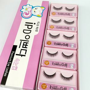 IPD False Fake Eyelashes Extensions Synthetic Hair Eye Lashes Natural Look Thick Crisscross Eyelash in 10 Edition