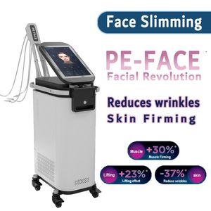 Máquina profissional de endurecimento da pele facial PE ems lifting rf e remendo facial hi-emt gesicht máquina de remoção de rugas para endurecimento da pele facial