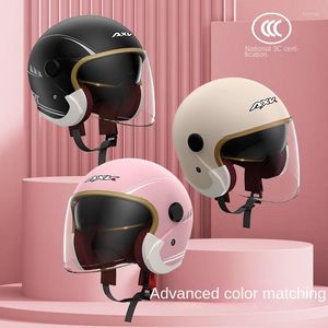 Motorcycle Helmets Open Face Helmet Male For Motorbike Women Safety Equipment Universal Protection Hard Hat