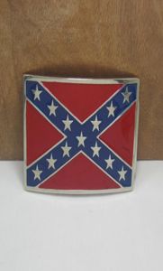 BuckleHome rebel belt buckle confederate belt buckle with silver finish FP01196 2406703