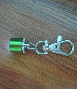 Licht Schlüsselanhänger Lichter Haustier Blitz Metallschnalle klein tragbar leicht zu drehender Schalter kann Knopfbatterie ersetzen Kupfermaterial5204818