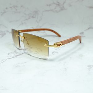 Büyük boy güneş gözlükleri lüks carter tasarımcısı erkek kare vintage ahşap güneş gözlükleri açık tonlar gözlük ahşap gafas de sol