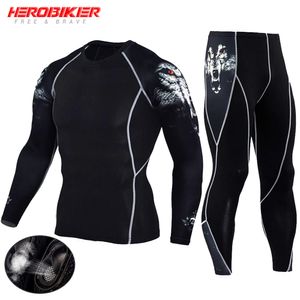 Men's Tracksuits Compression Sportswear Suit Men Fitness Clothes Gym Sports Set Tights Training Clothes Quick-drying Running Rashguard Tracksuit 230607