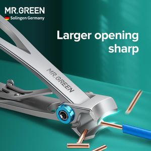 Sun Mr.Green Nail Clippers/File Professional Manicure Set Pedicure Scissor Nipper Stainless Steel/Glass Cutter Plier Nail Art Tools
