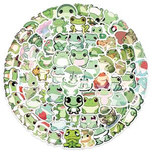 100 PCS Mini Kids Stickers Little Frogs For Car Baby Scrapbooking Pencil Case Diary Phone Laptop Planner Decor Book Album Toys DIY Decals