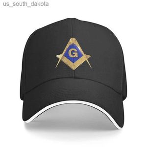 Punk Gold Square Pusula Masonik Mason Beyzbol Beyzbol Unisex Yetişkin Masonluk Mason Ayarlanabilir Baba Şapkası Erkek Kadın Açık Mekan L230523