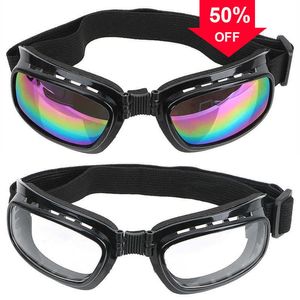 Car Foldable Riding Goggles Skiing Motorcycle Glasses Anti Glare Anti-UV Sunglasses Windproof Protection Sports Goggles