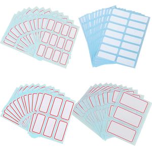 12Pcs Package Blank Sticker Label White Write for Refillable Bottles Spray Bottle Travel 1HOC