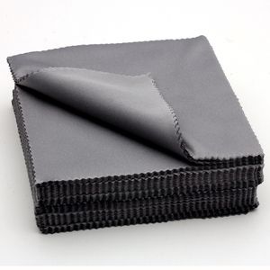 Lens Clothes 10pcs Glasses Cloth Microfiber Cleaner Cloths Cleaning Glasses Lens Clothes Black Eyeglasses Cloth Eyewear Accessories 230607