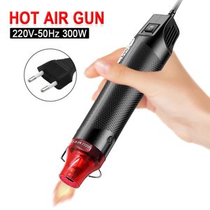 Warmtepistool 220V DIY Heat Gun Electric Power Tool Hot Air Gun 300W Temperature Gun with Supporting Seat Shrink Plastic DIY Craft Tool