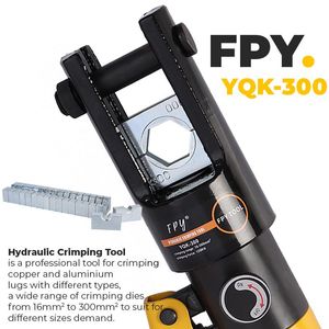 Gereedschap 16300mm Hydraulikcrimpierplier YQK300 Manual Hydraulikschlauch Crimping Tools für Press Cu/Al -Anschlüsse