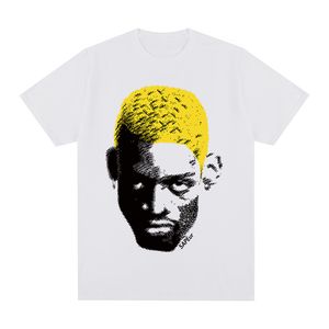 メンズTシャツデニスロッドマンヒップホップTシャツストリートウェア90ロジラヴィンテージサマーファッションコットンメンティーツシャツ女性トップ230607