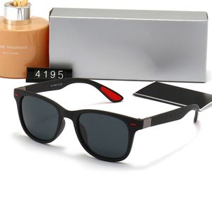 Luxus 2023 Marke Polarisierte Männer Frauen Herren Damen Pilot Aviator Sonnenbrille Designer UV400 Brillen Sonnenbrille Metallrahmen Polaroid Objektiv 4195