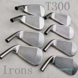 Clubes de golfe T300 Ferros T300 Conjunto de ferro de golfe 49P48 RS Flex SteelGraphite Shaft com tampa de cabeça