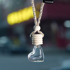 Car Air Outlet Freshener Diffuser Bottle Clip Perfume Empty Bottle Pendant Essential Oil Car Fragrance Hanging Ornament Interior