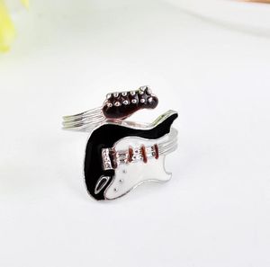 Ring for Women Jewelry Fashion Style Punk Style Bright Colorful Glazed Guitar Beautifully Rings4557863