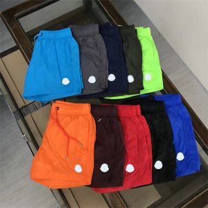 2023 New Men's Shorts with Pocket Elastic Band Graffiti Print Fashion Designer Personalized Versatile Casual Pants