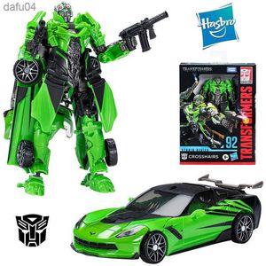 Transformers The Last Knight Studio Series SS92 Crosshairs 12Cm Deluxe Class Action Figure originale Kid Toy Gift Collect L230522